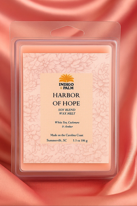 Harbor of Hope wax melt clamshell