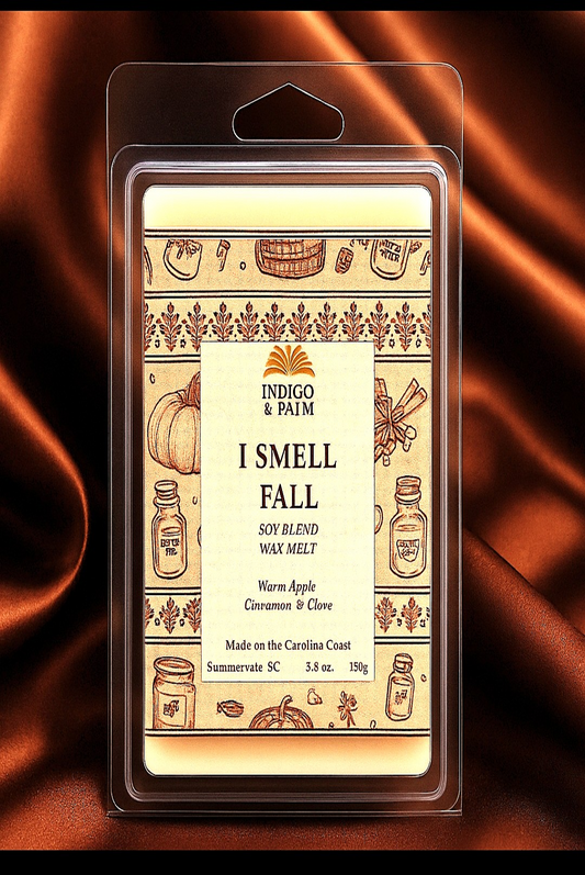 I smell fall wax melt clamshell